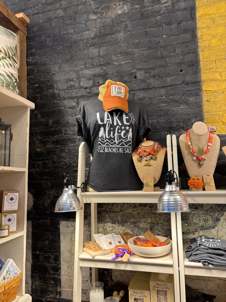 Picture of tshirt in a shop