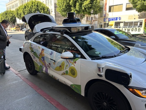 I Rode in a Robot&nbsp;Car!