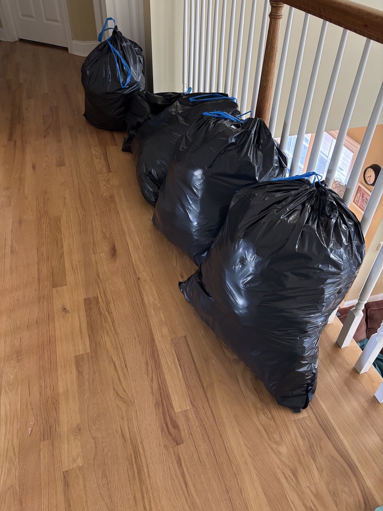 Bags in the Hallway